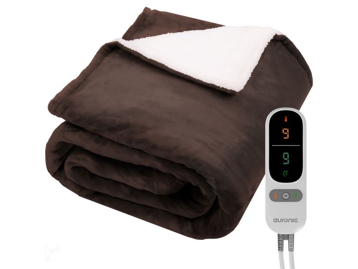 Auronic 200 x 180 cm elektrische deken - Brown