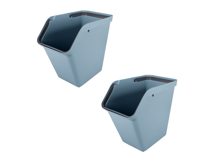 Sunware Sigma home 40 liter Blue sorteer unit - set van 2