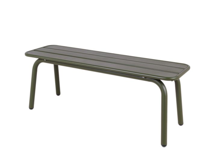 MaximaVida max 120 cm metalen tuinbank - Olive Green