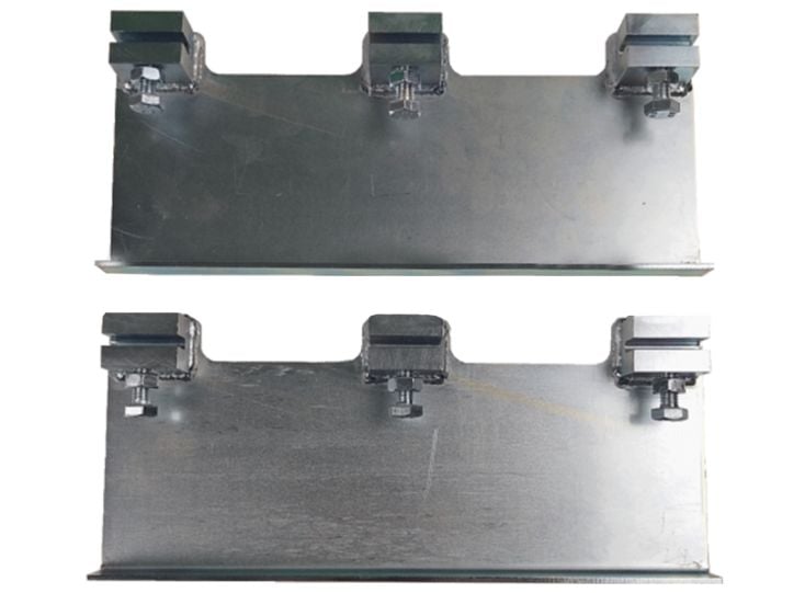 Reich Eriba Touring/Troll klemplaten - 2 stuks