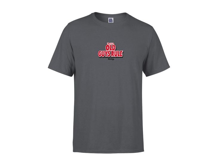 Old Guys Rule Still Plays With Cars heren t-shirt - Charcoal