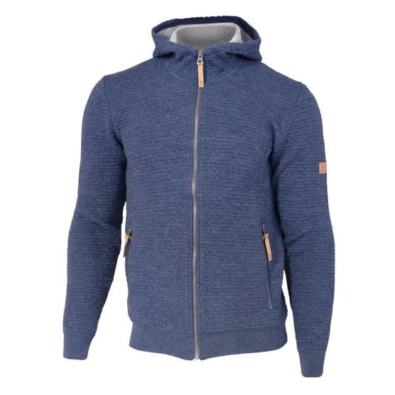 Ivanhoe Morel Hood blauw heren vest