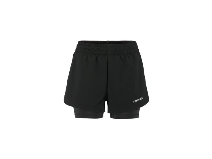 Craft ADV Essence 2 2-In-1 dames shorts - Black