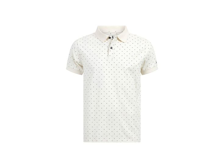 Life-Line Sami AO Logo heren polo - Off White