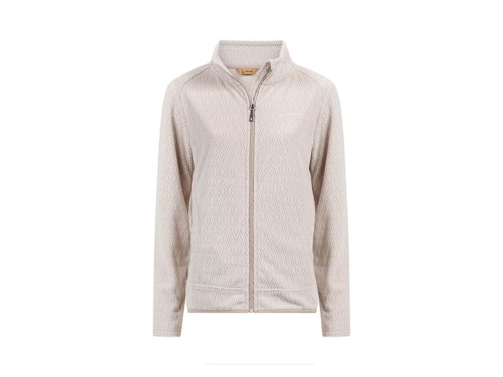Life-Line Wallis dames fleece jas - Beige