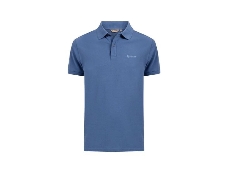 Life-Line Zion Pique heren polo - Blue
