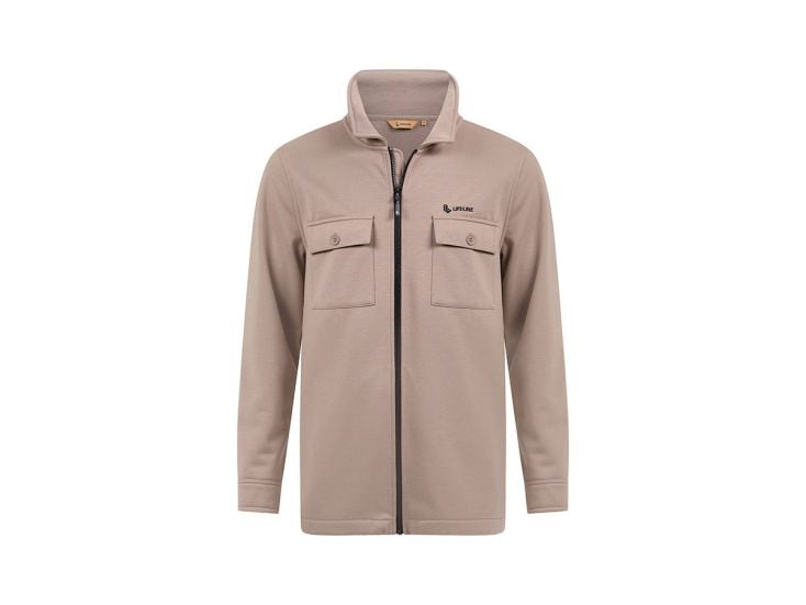 Life-Line Manu Felt heren jas - Brown