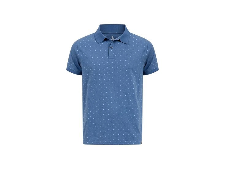 Life-Line Sami AO Logo heren polo - Blue