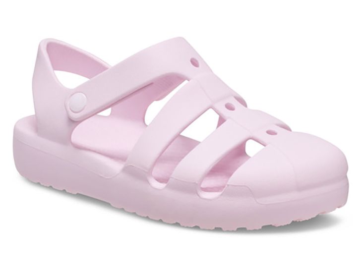 Crocs Classic Fisherman T Kindersandalen - Pink Milk
