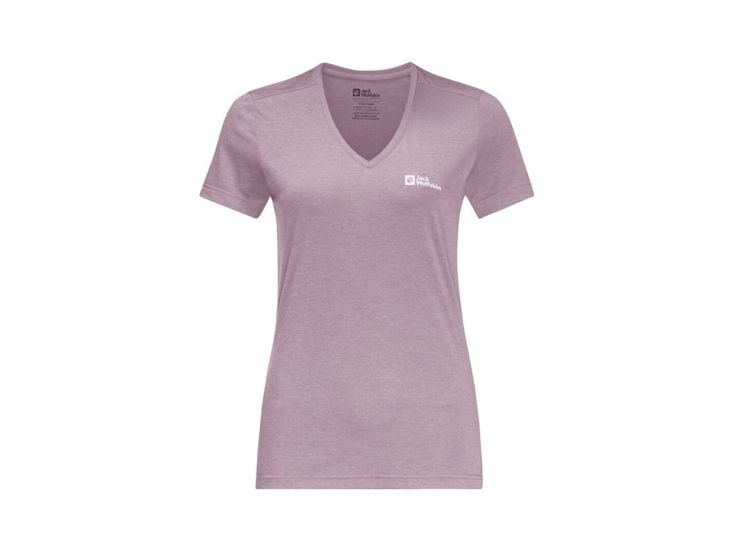 Jack Wolfskin Crosstrail dames shirt - Wild Blossom