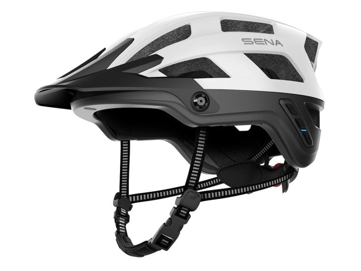 Sena M1 EVO Slimme fietshelm - White