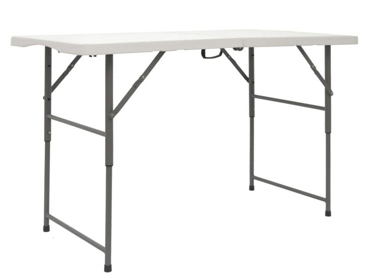 AMANKA 122x60 witte tuintafel