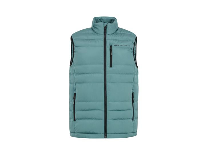 Protest Bramptoon heren bodywarmer - Atlantic Green