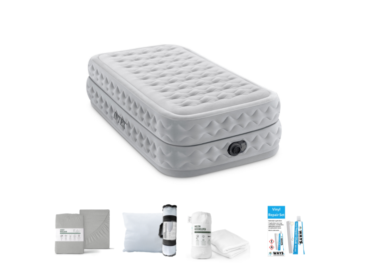 Intex Supreme Air-Flow 191 x 99 cm Luchtbedset - 5-delig