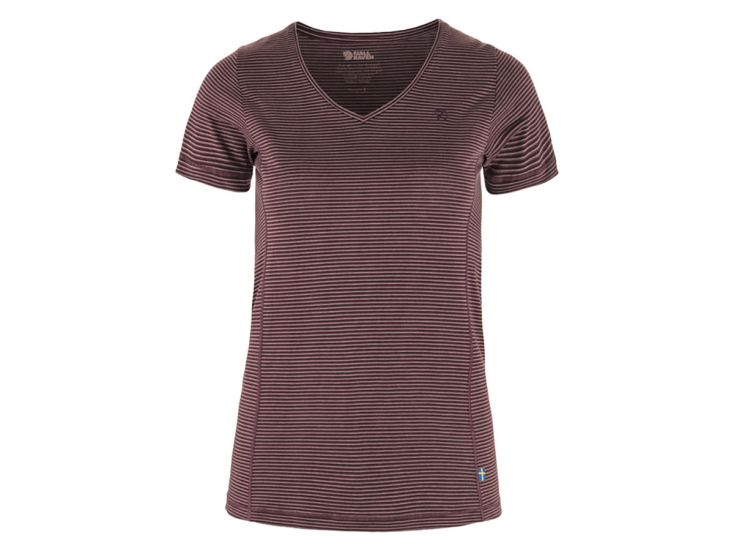 Fjallraven Abisko Cool dames T-shirt - Port