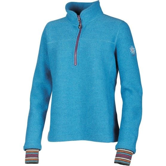 Ivanhoe Dina turquoise wollen damestrui