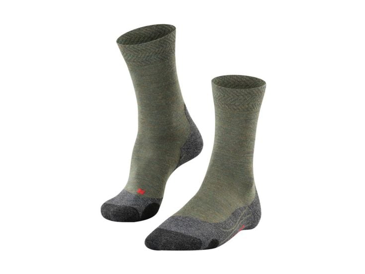 Falke TK2 Explore heren wandelsokken - Ivy Green Melange