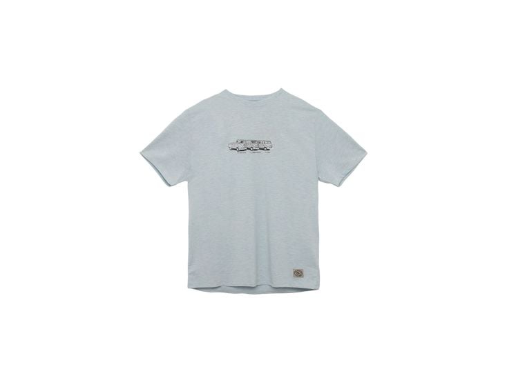 Van One History Triple heren T-Shirt Glacier Blue