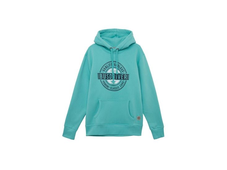 Van One Busdriver heren Hoodie - Pool Blue