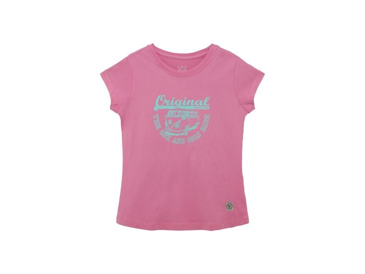Van One Original Ride dames T-Shirt - Super Pink