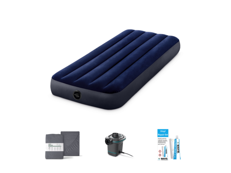 Intex Classic Downy 191 x 76 cm Luchtbedset - 4-delig