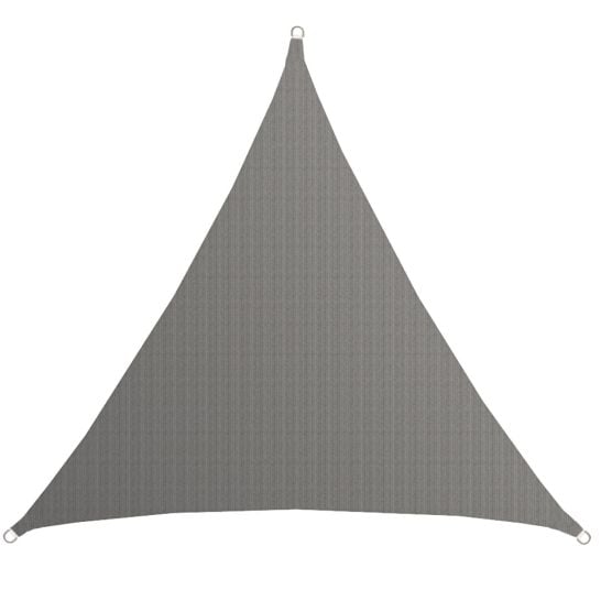 AMANKA 5 x 5 x 5 HDPE schaduwdoek - Grey