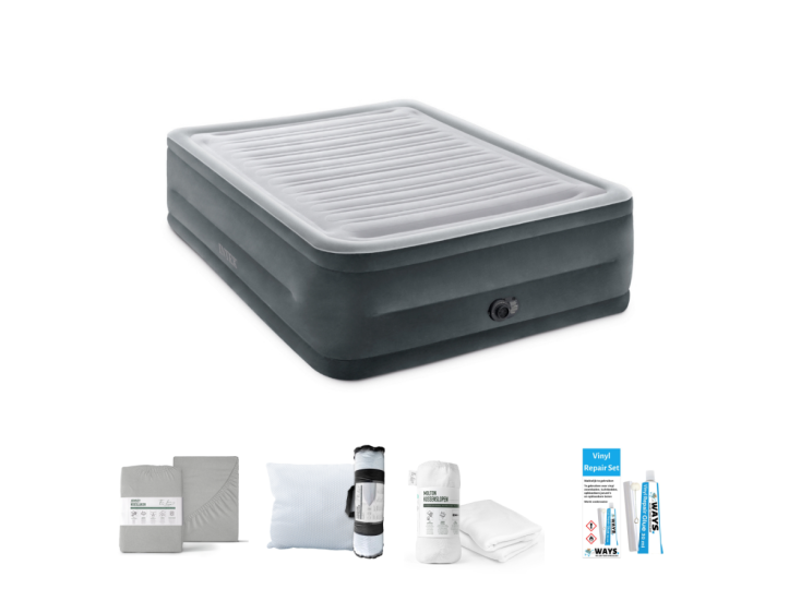 Intex Comfort Plush 203 x 152 cm Luchtbedset - 5-delig