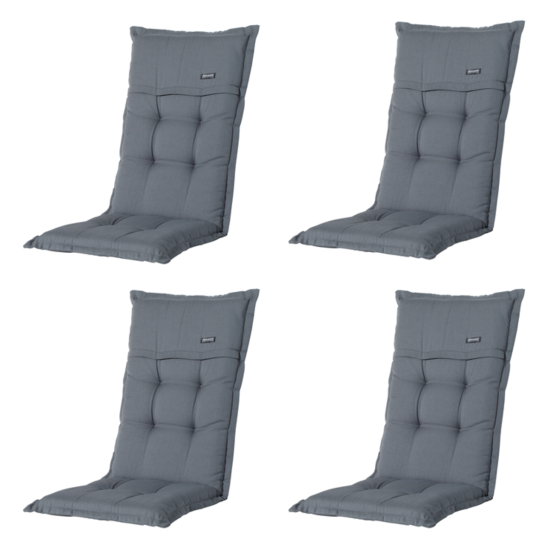 Madison Rib  Tuinstoelkussen - Set van 4