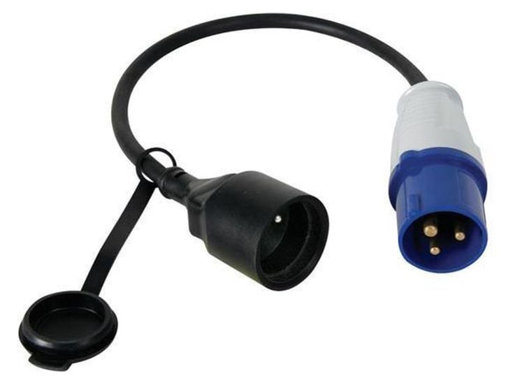 Perel ECEEC3M CEE Schucko verloopstekker - 40 cm