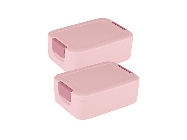 Sunware sigma home Food set van 2 broodtrommel - roze
