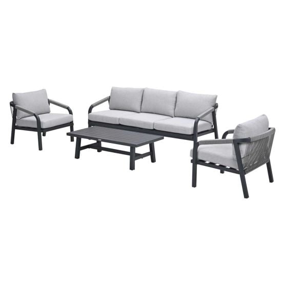 Garden Impressions Monti 4-delige loungeset - taupe