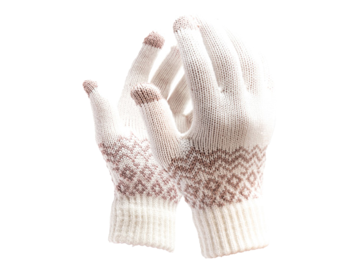 R2B Touchscreen Handschoenen Winter Heren & Dames - Wit
