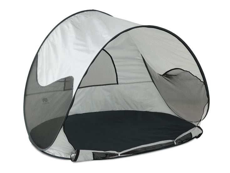 Deryan luxe Pop Up Zilver strandtent