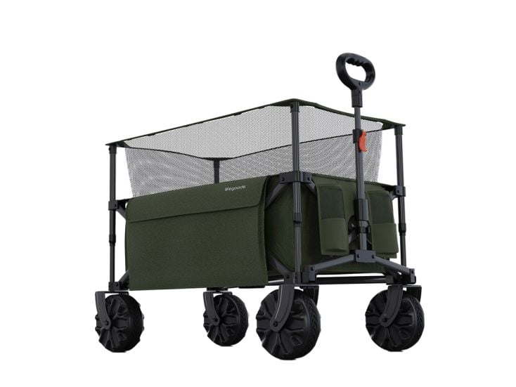 LifeGoods 230L bolderkar - Green