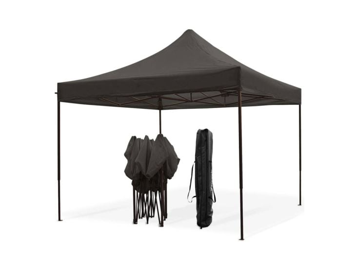 LifeGoods 3x3 m partytent - Anthracite