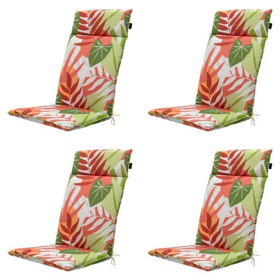 Madison Iven terra Tuinstoelkussen - Set van 4