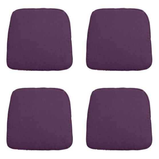 Madison Panama purple Zitkussen - Set van 4