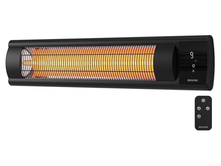 Auronic 3000 watt XL infrarood terrasverwarmer - Black