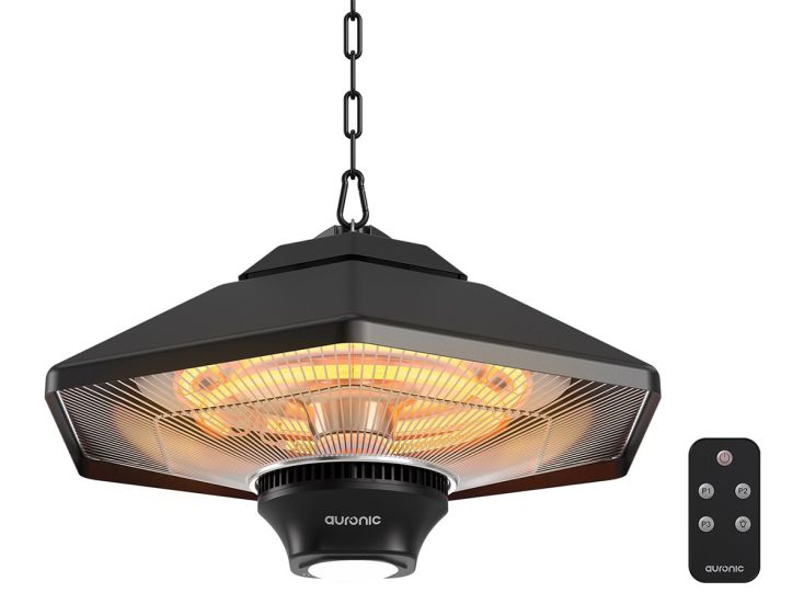Auronic Infrarood hangende terrasverwarmer - 2000 watt
