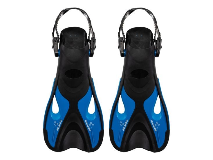 Atlantis Dolphin 36-41 Zwemvliezen - Black/Blue