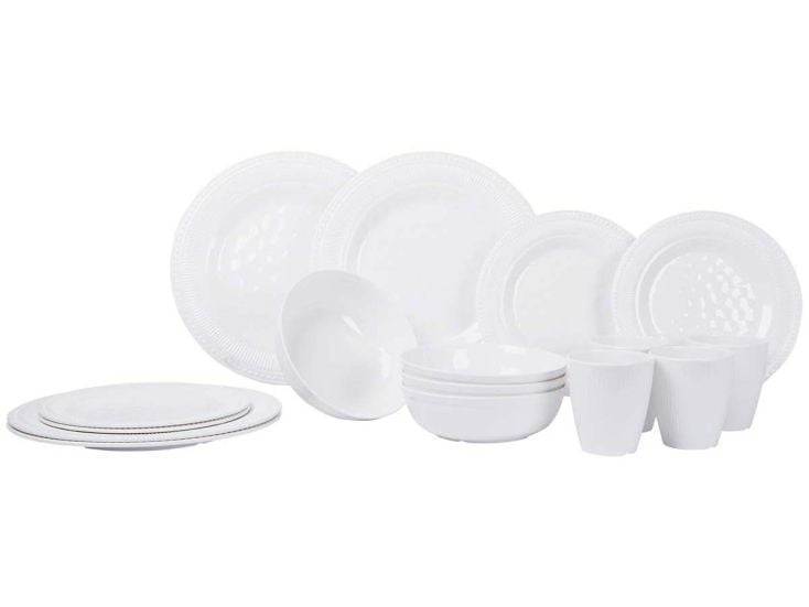 Gimex Royal Line 16- delig serviesset - White