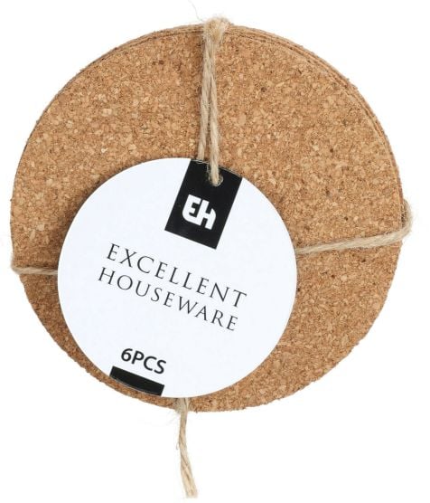 Excellent Houseware kurk onderzetter