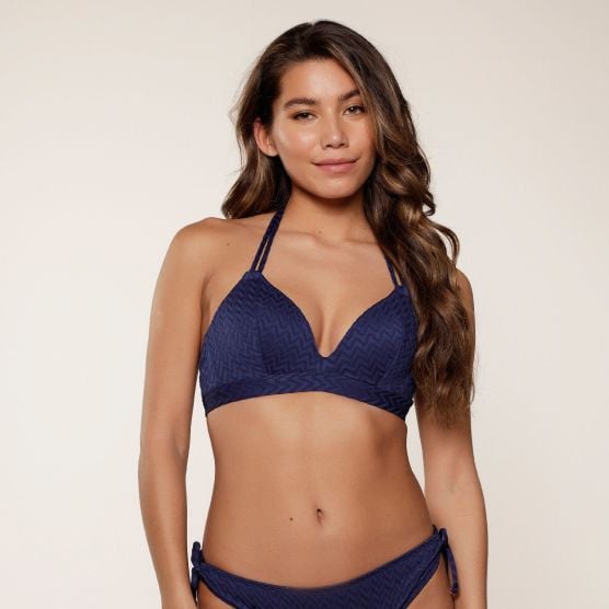 LingaDore 7710TB Donkerblauw Voorgevormde Triangel Bikini top