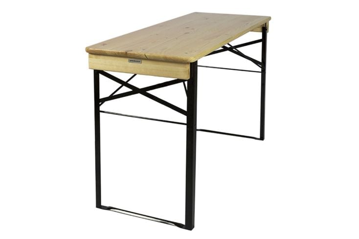 MaximaVida Berlijn 120 cm blank gelakt inklapbare picknickta