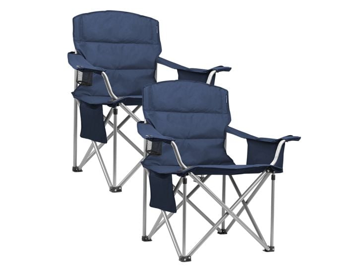 TRVLMORE 2-pack XL vouwstoelen - Blue