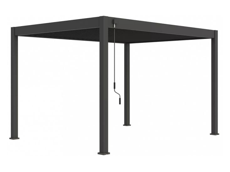 Novum ORION 360 x 400 terrasoverkapping - Black