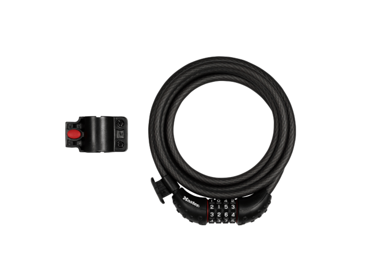 MasterLock O10 mm cijfer kabelslot - 1,8 meter