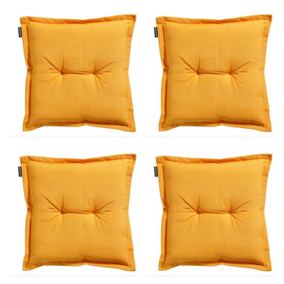 Madison Panama golden glow Zitkussen - Set van 4