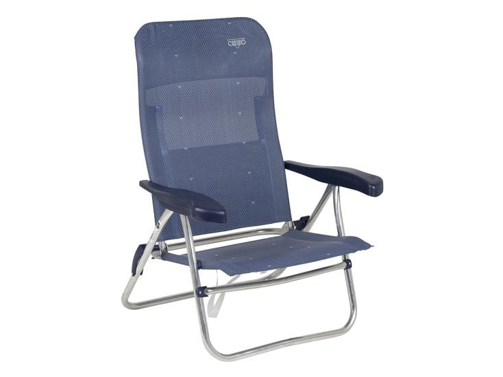 Crespo AL-205 Dark Blue strandstoel
