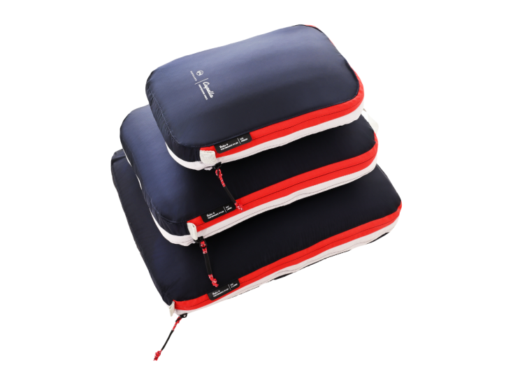 Nordkamm Capella Blue packing cubes - Set van 3
